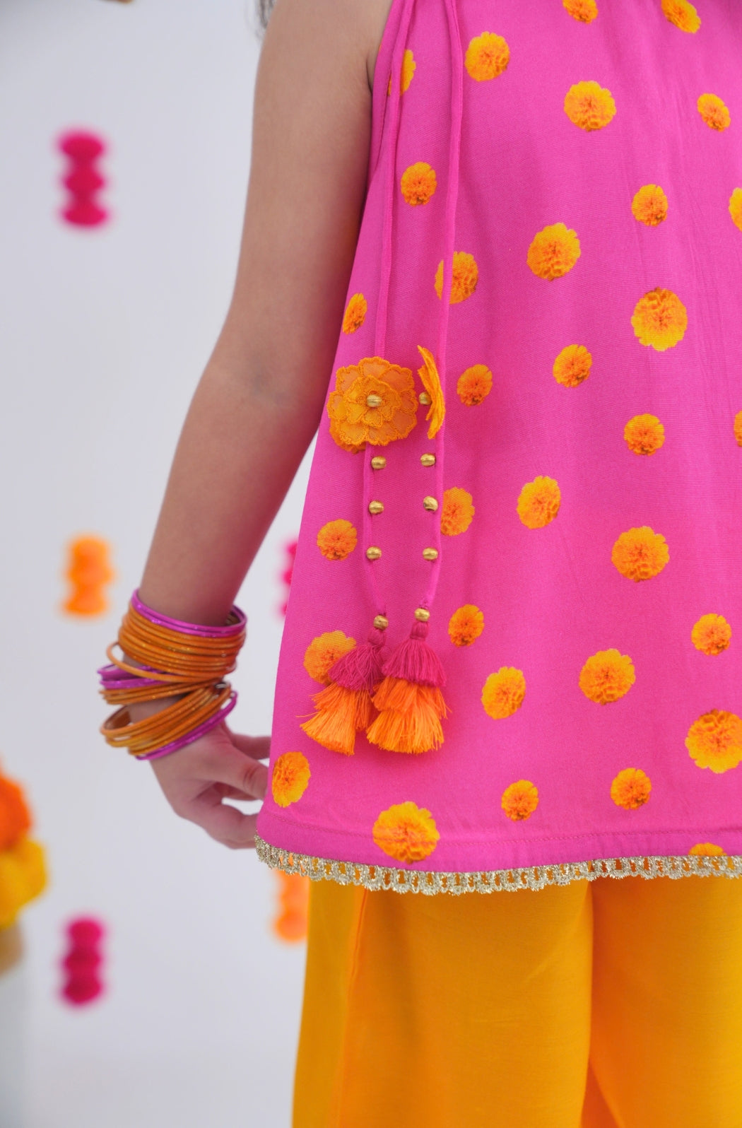 Genda Phool Top Set