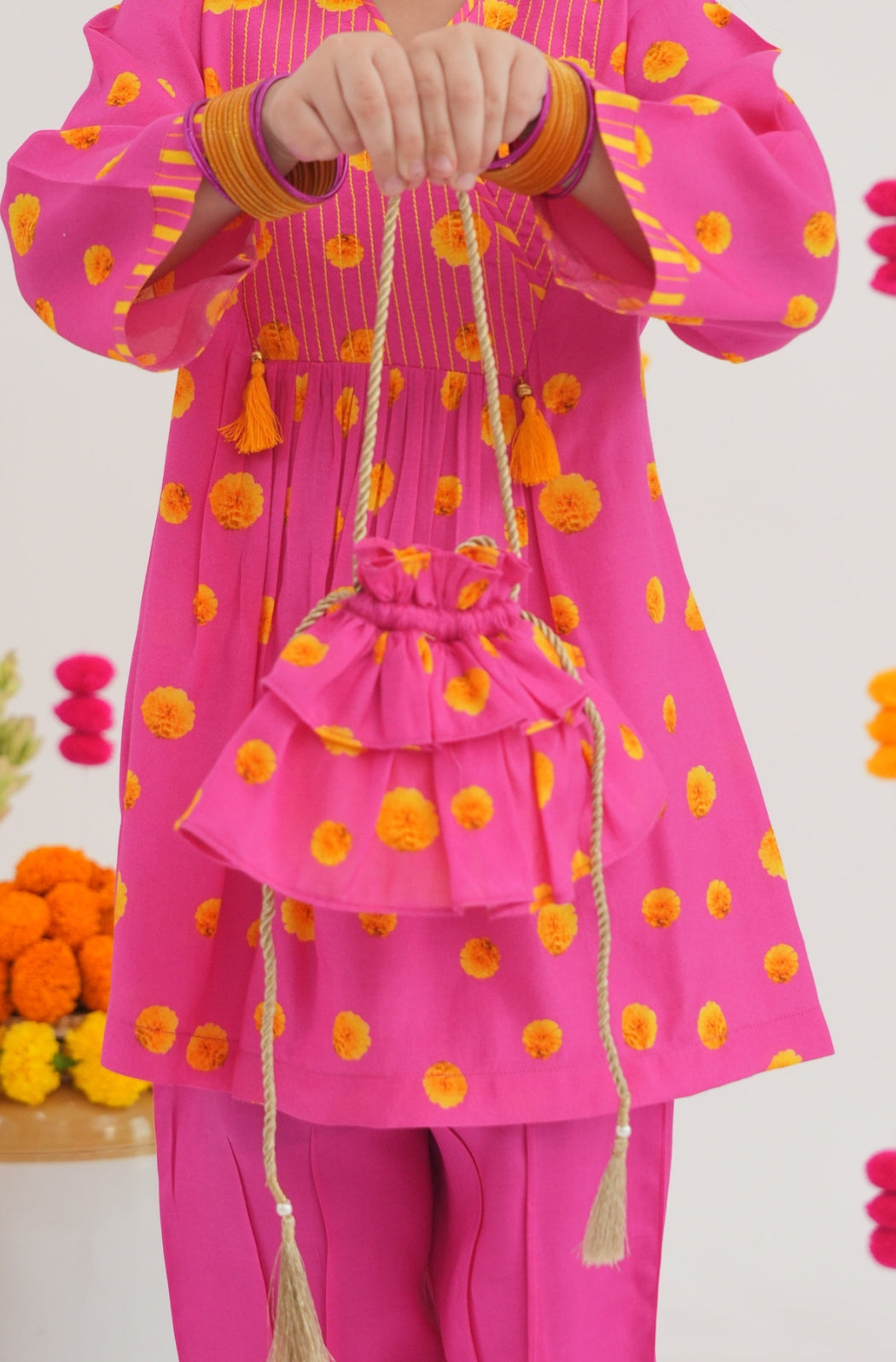 Genda Phool Potli Bag