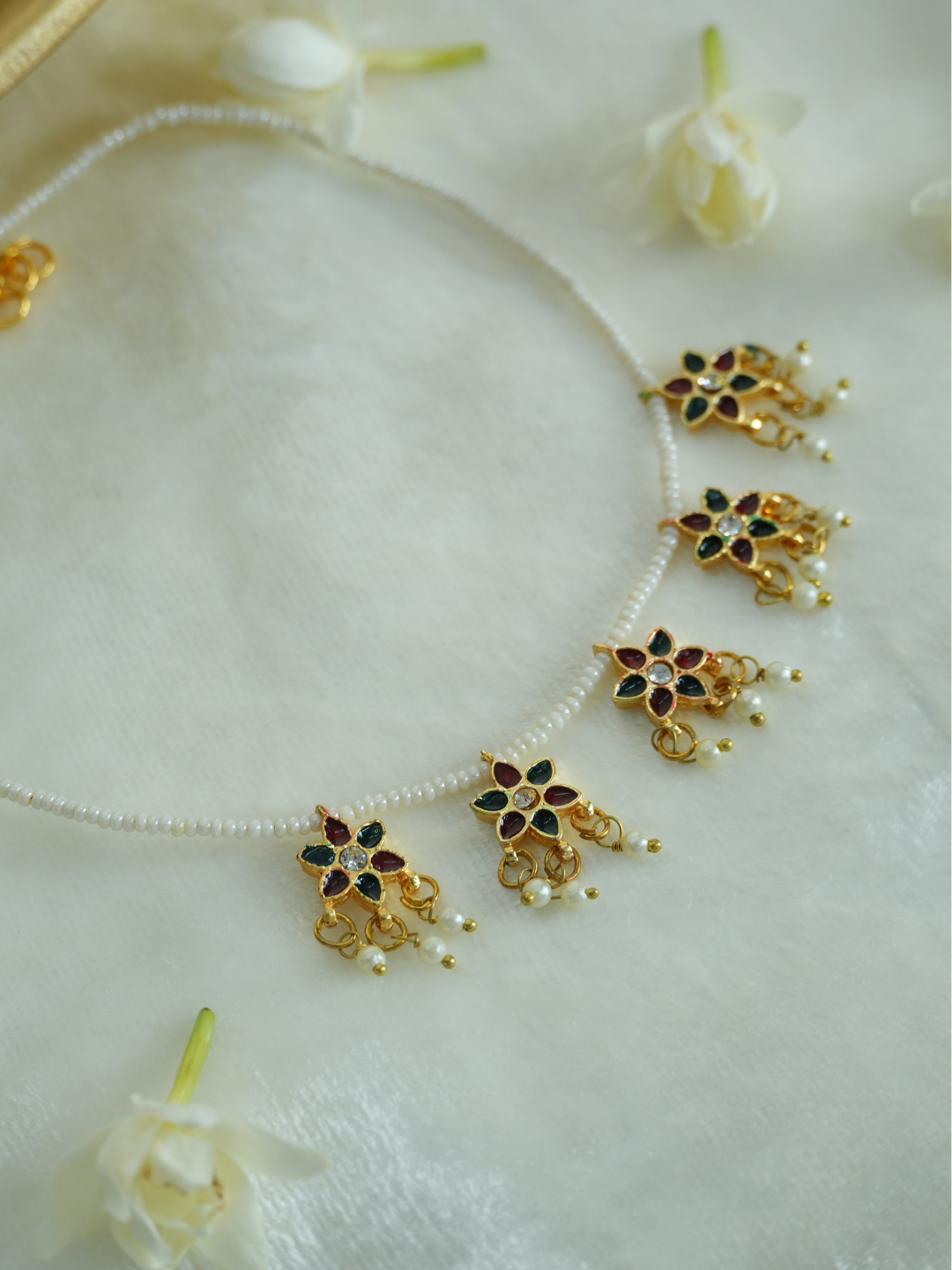 Pushpika Pearl Necklace