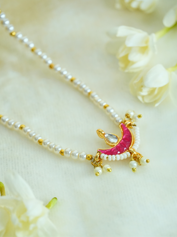 Noor Crescent Pendant