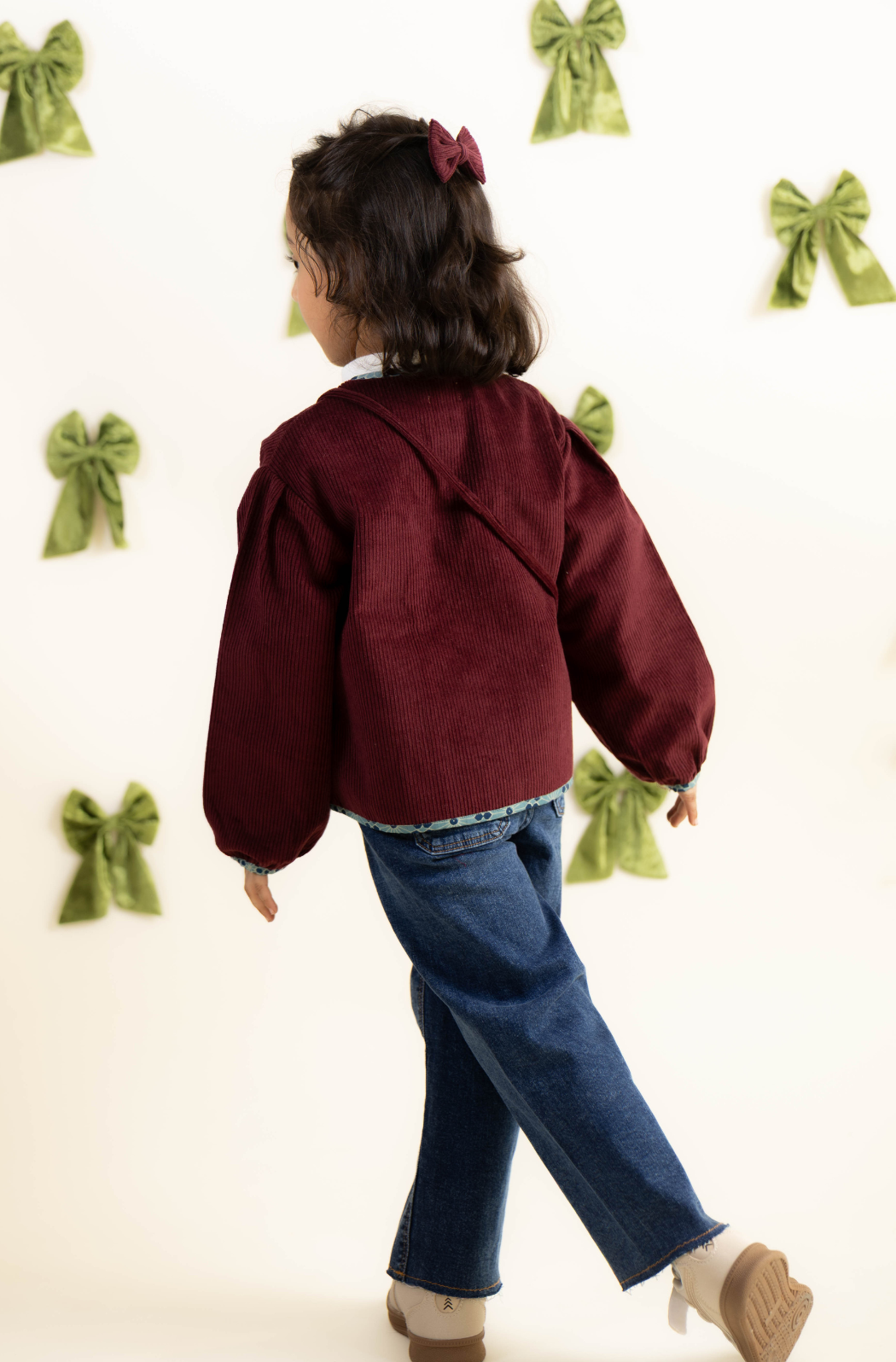 Phoebe Jacket - Maroon