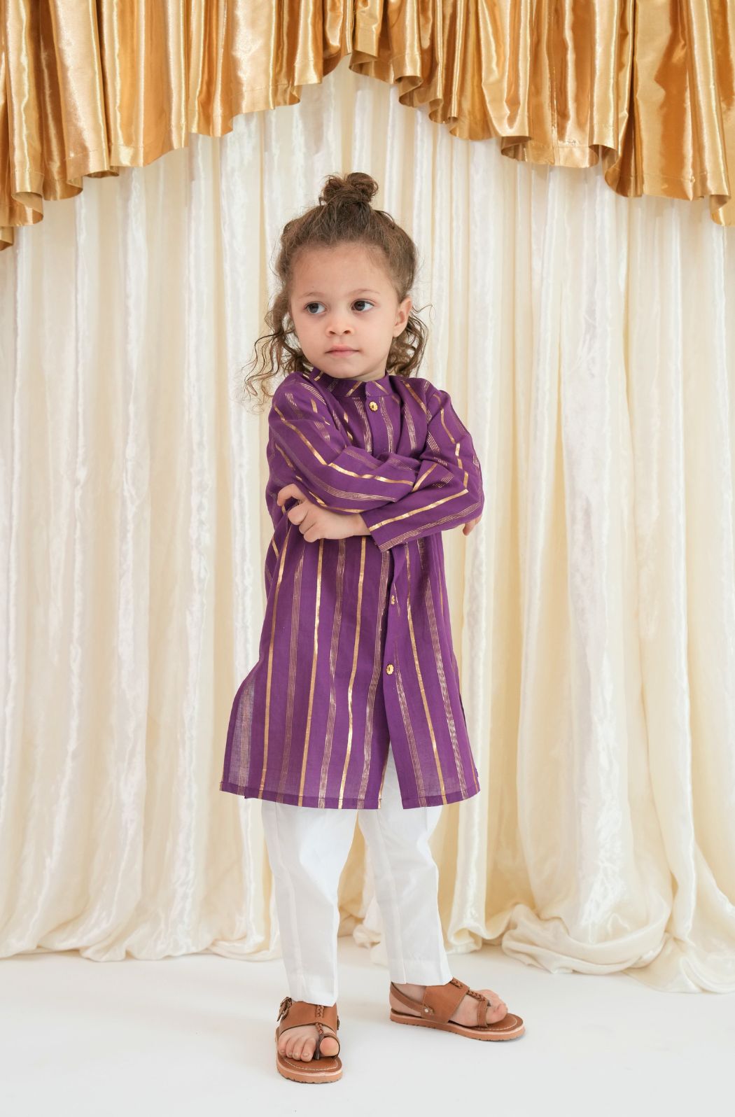 Utsav Lurex Kurta Set