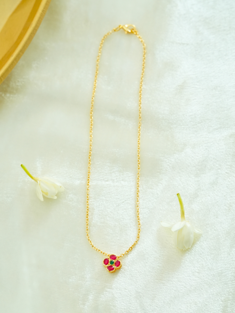 Pihu Floral Pendant