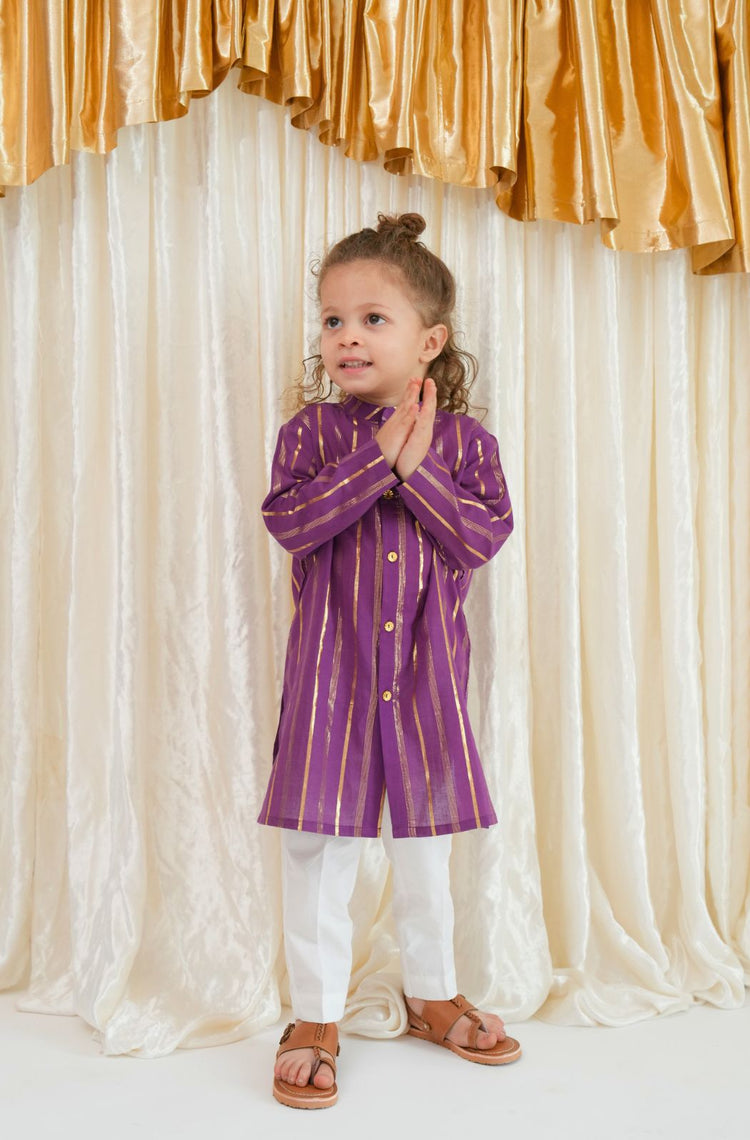 Utsav Lurex Kurta Set