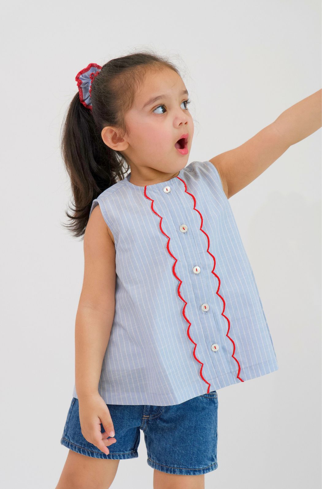Little Miss Stripe Top
