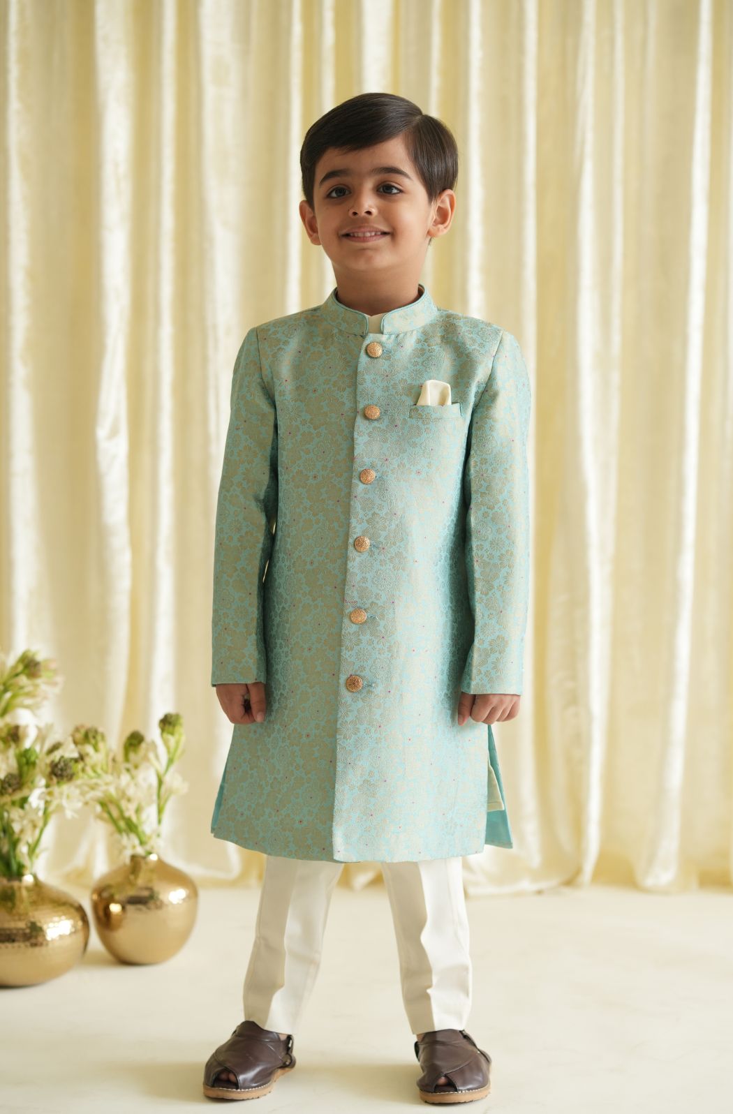 Raja Saheb Sherwani - Blue