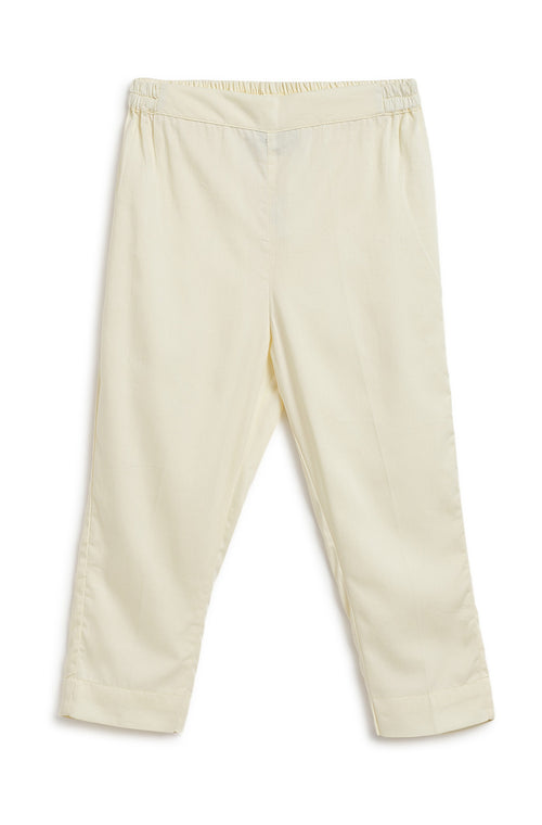Firdaus Pants for Boys - Cream