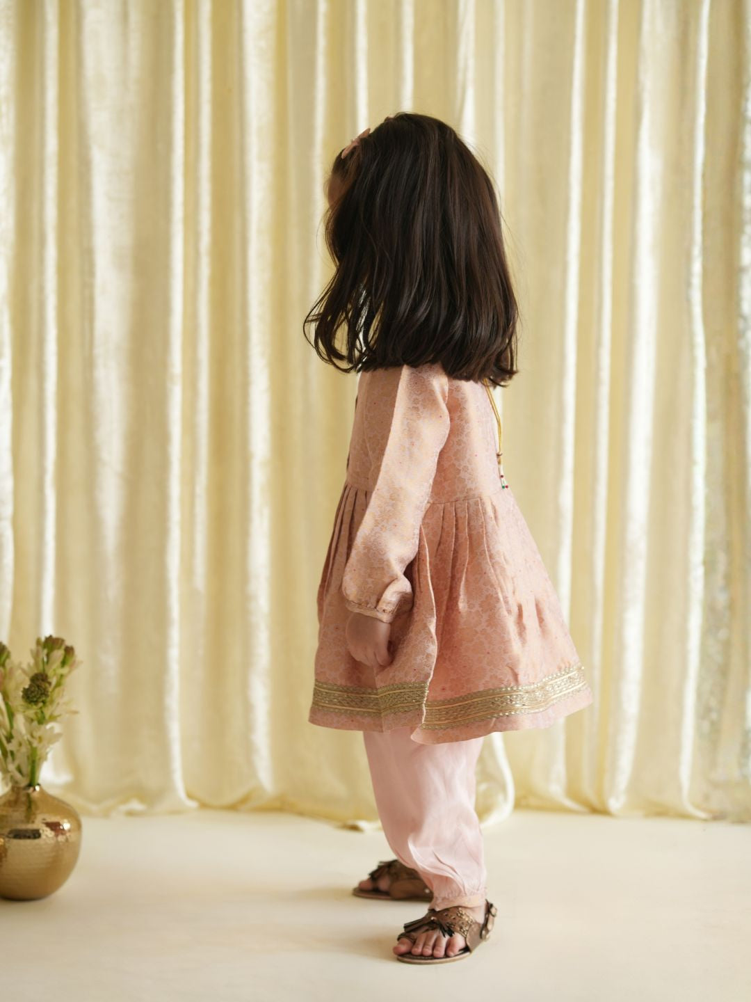 Rajkumari Angrakha Set - Pink