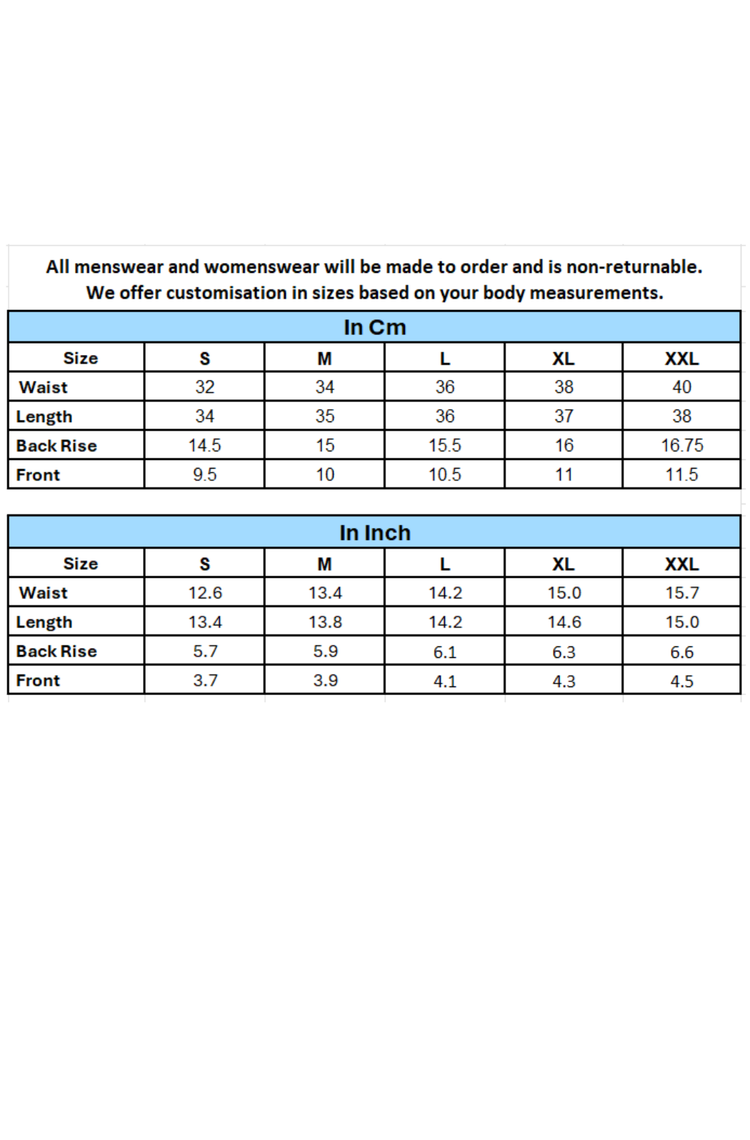 Saheb Men’s Trousers