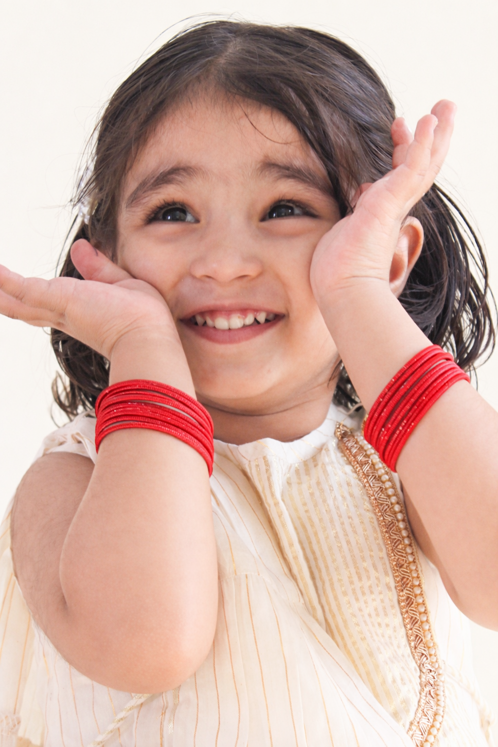 Rosette Charm Bangles