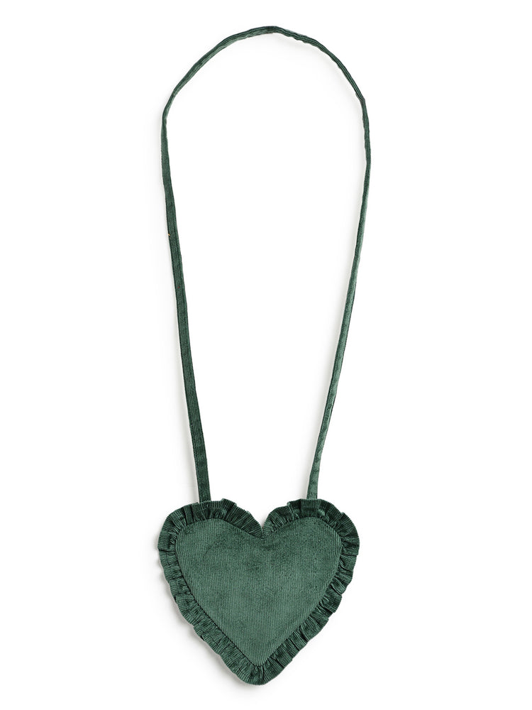 Phoebe Heart Bag - Green