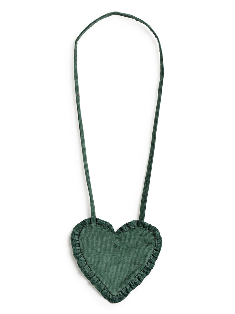 Phoebe Heart Bag - Green