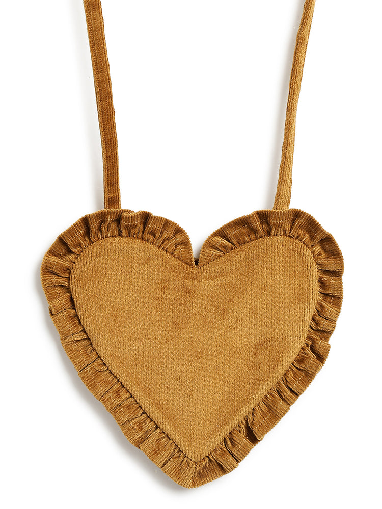 Phoebe Heart Bag - Yellow