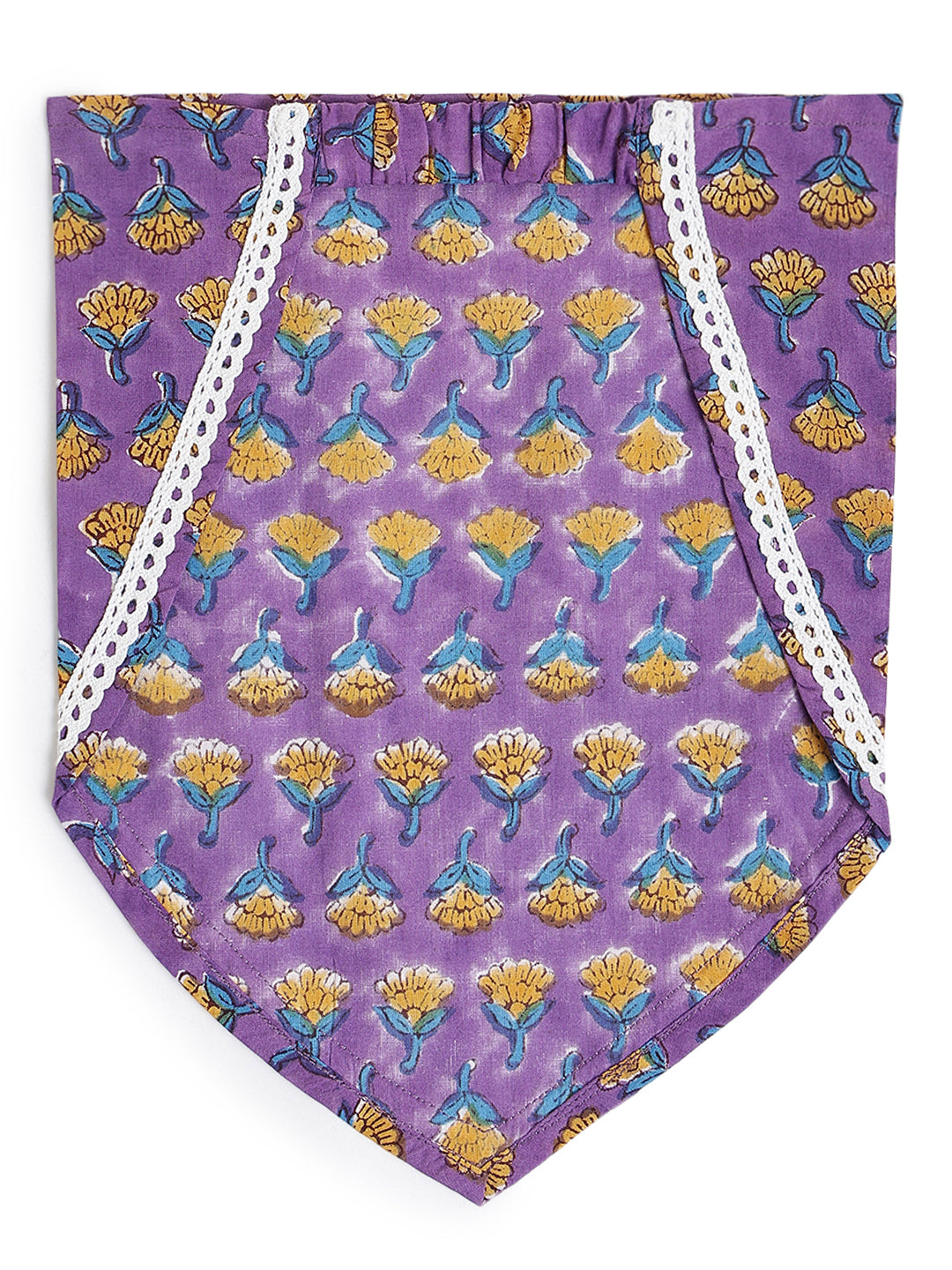 Mini Meadow Bandana- Purple