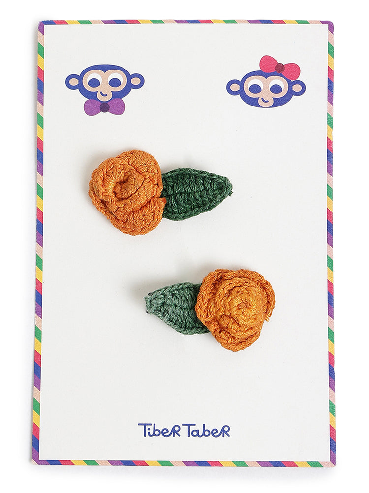 Marigold Magic Hair Clips