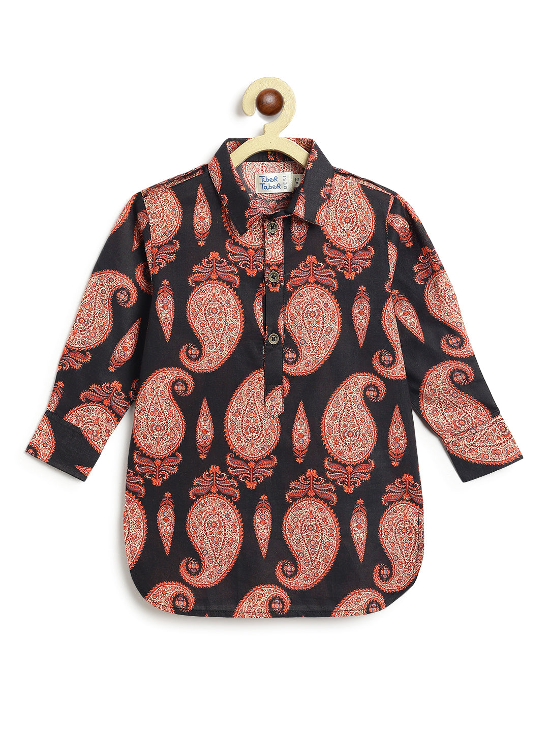 Kashmir Paisley Pathani Kurta Set