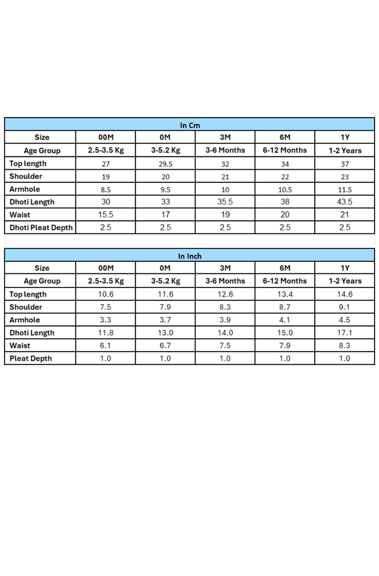 Pehli Bahaar Dhoti Set