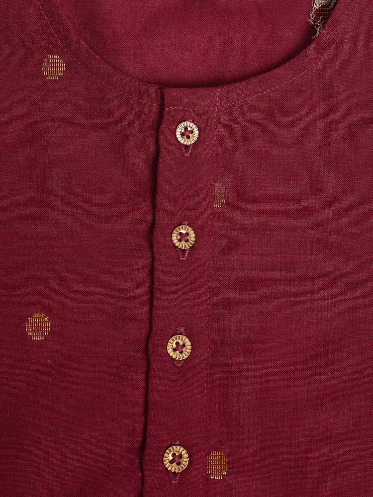 Zari Polka Kurta