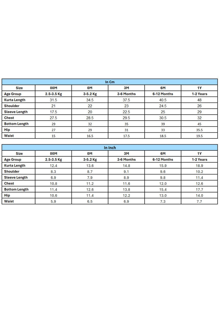 Pataka Kurta Set Baby Boys - Yellow