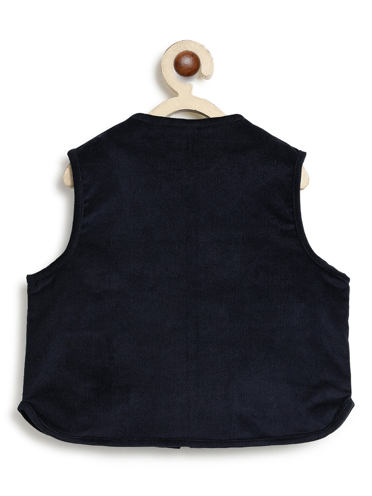 Preppy Jacket- Navy Blue