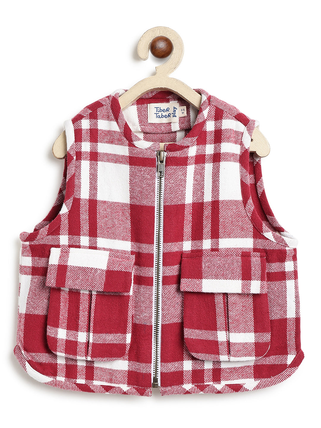 The Cool Flannel Checks Jacket - Red