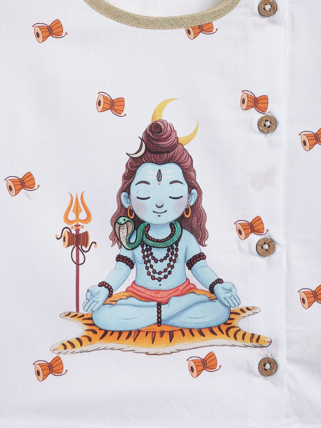 Mahadev Kurta Dhoti Set