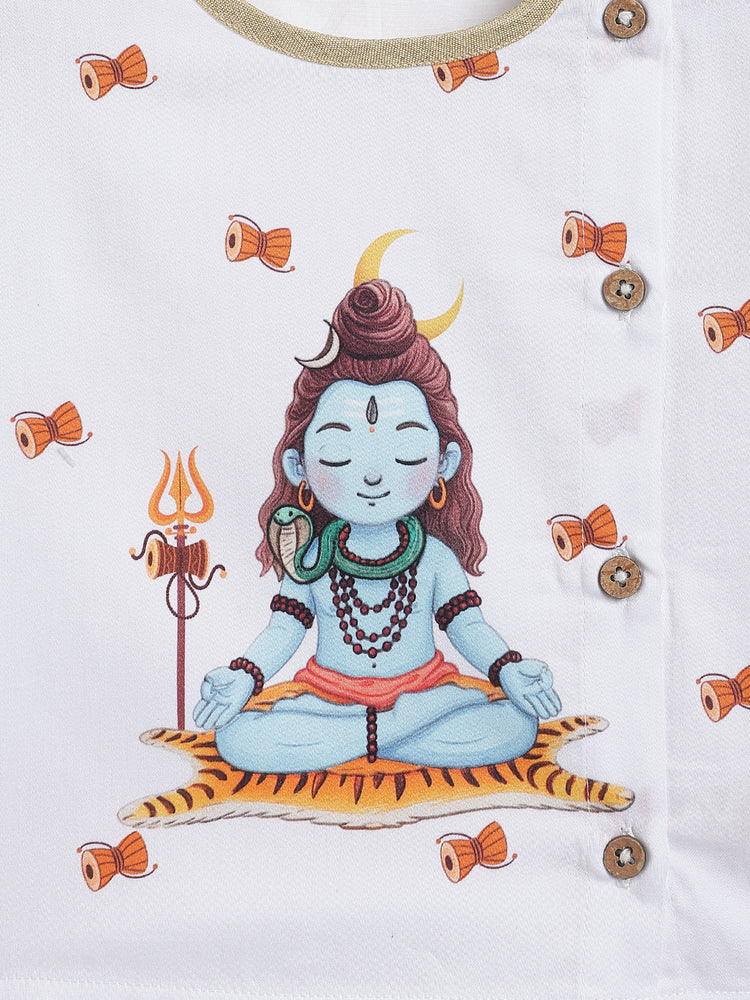 Mahadev Kurta Dhoti Set