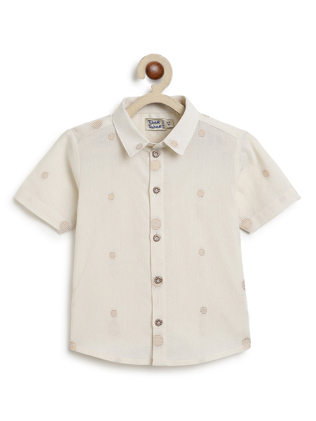 Cream Ember Polka Dot Shirt