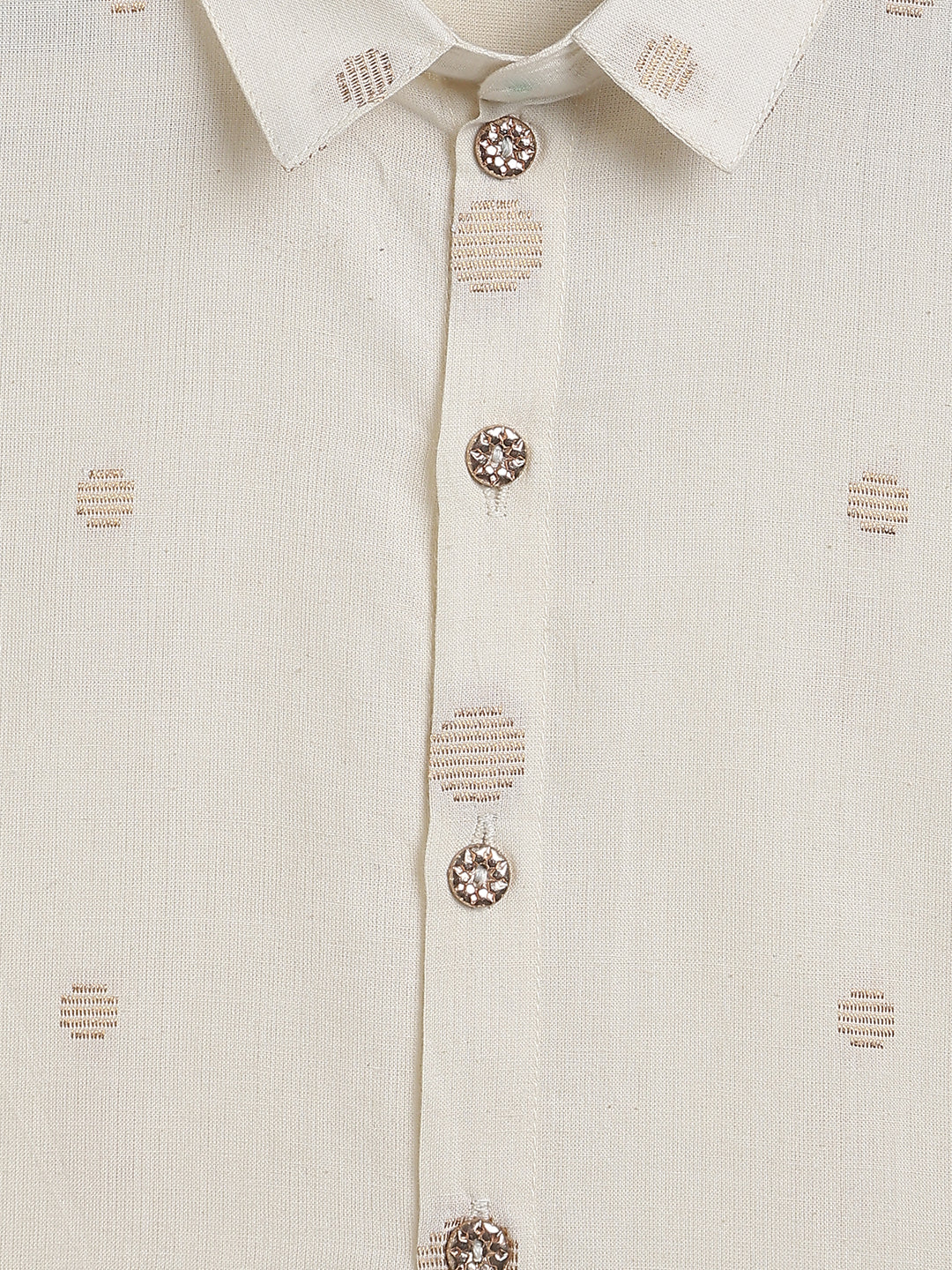 Cream Ember Polka Dot Shirt