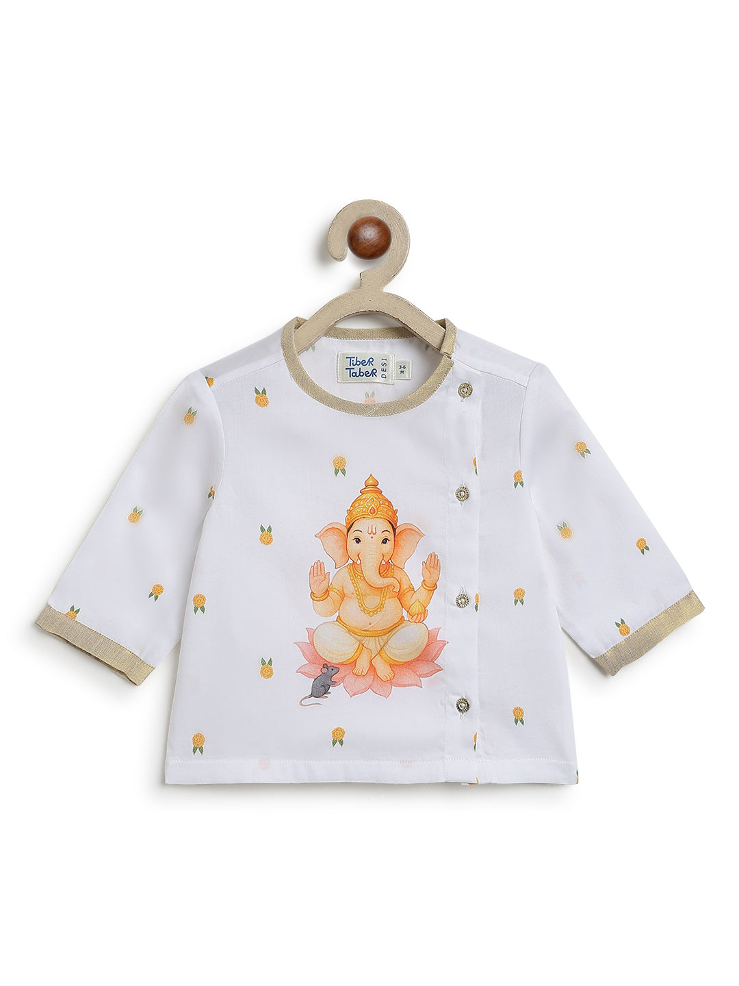 Ganpati Dhoti Kurta Set