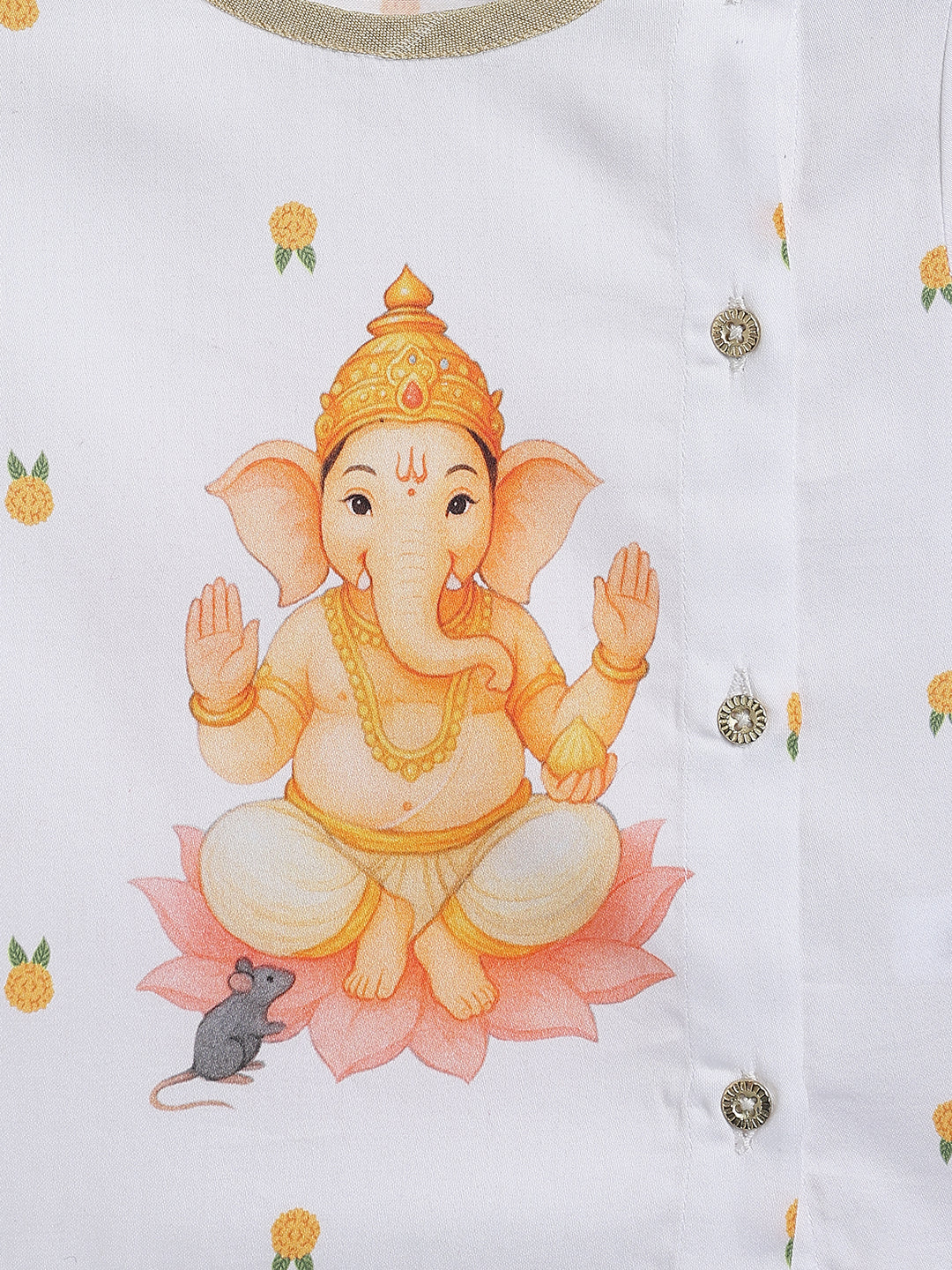 Ganpati Dhoti Kurta Set