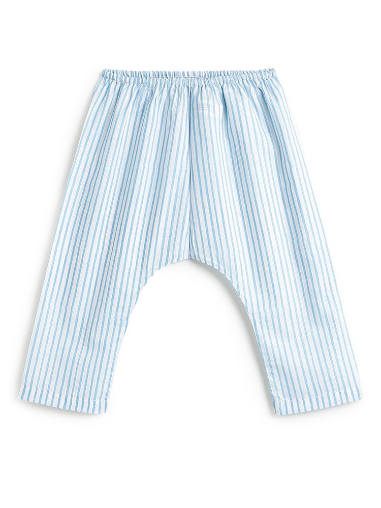 Summer Breeze Jhabla Set - Purple