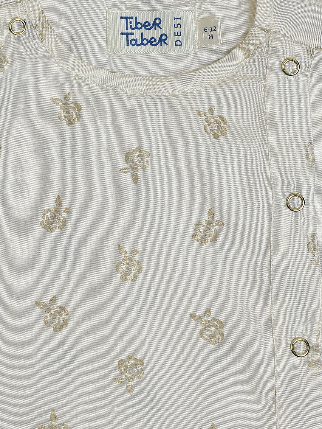Festive Jhabla Set - Cream