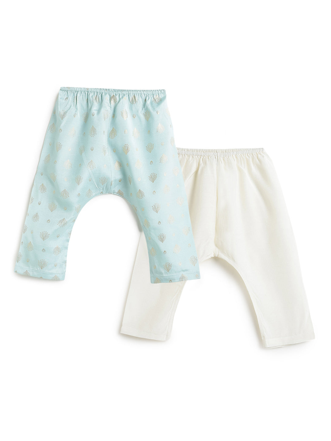 Festive Jhabla Set- Blue