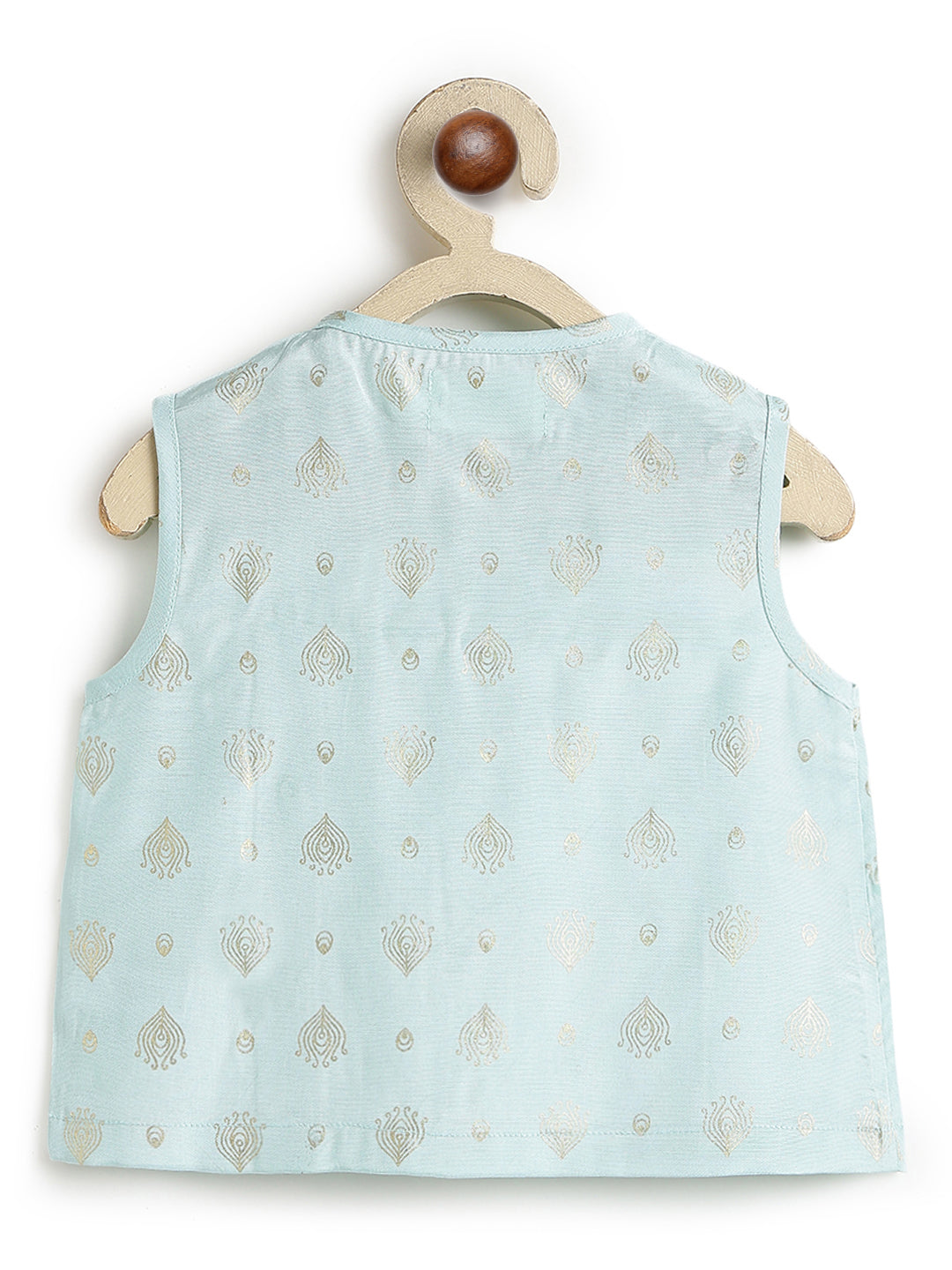 Festive Jhabla Set- Blue