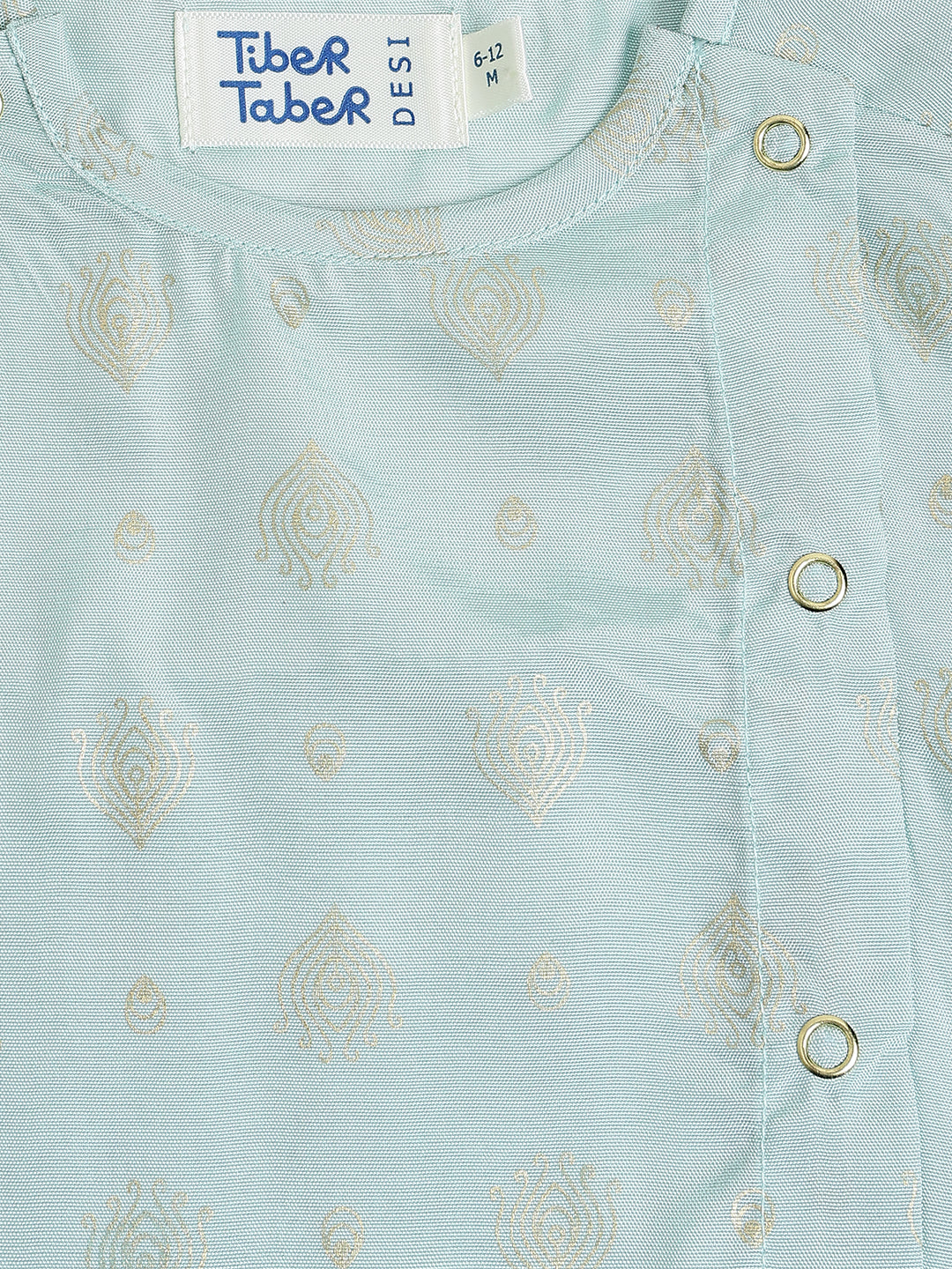 Festive Jhabla Set- Blue