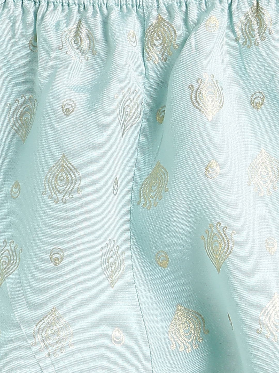 Festive Jhabla Set- Blue