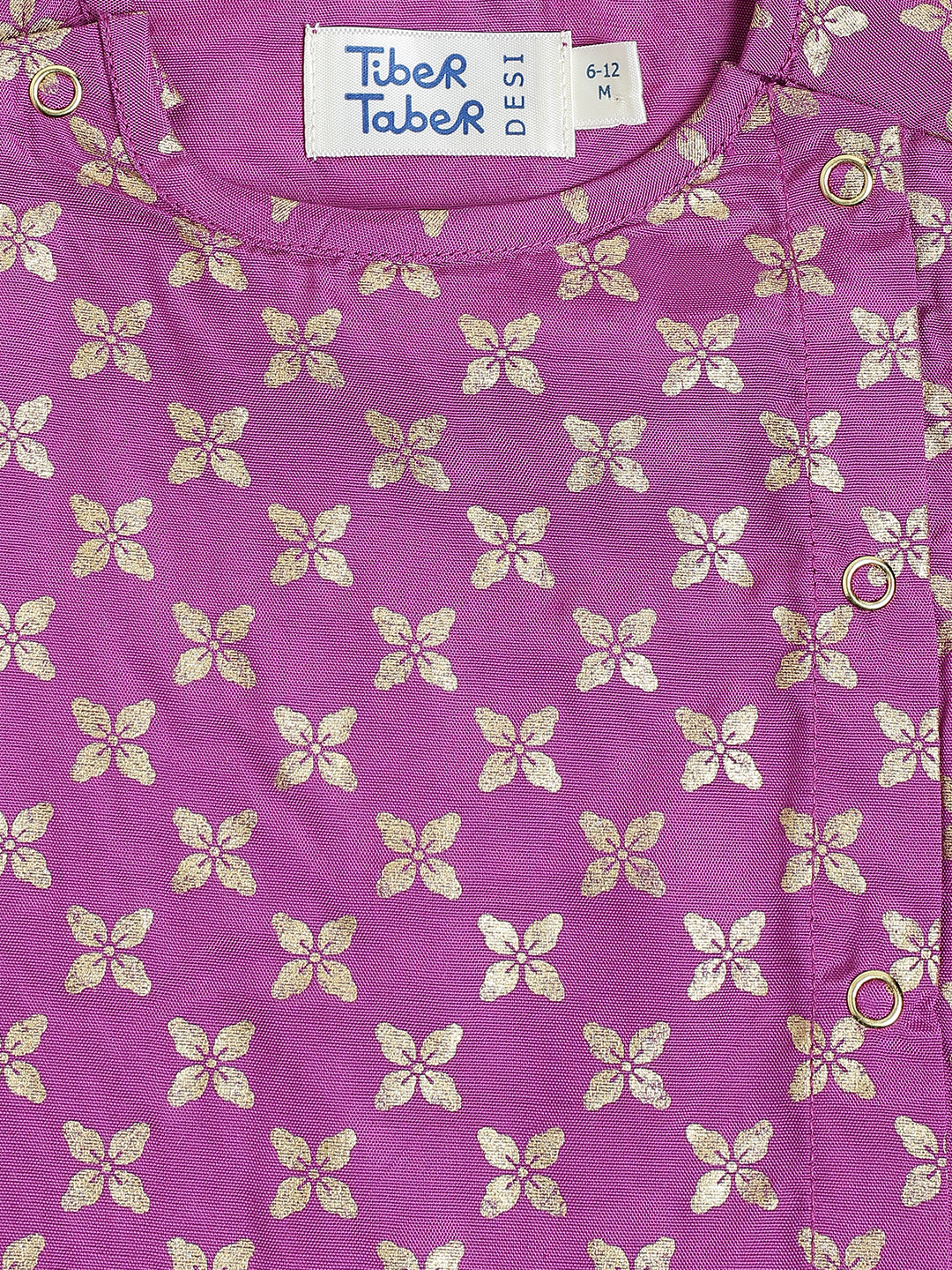 Festive Jhabla Set-  Purple