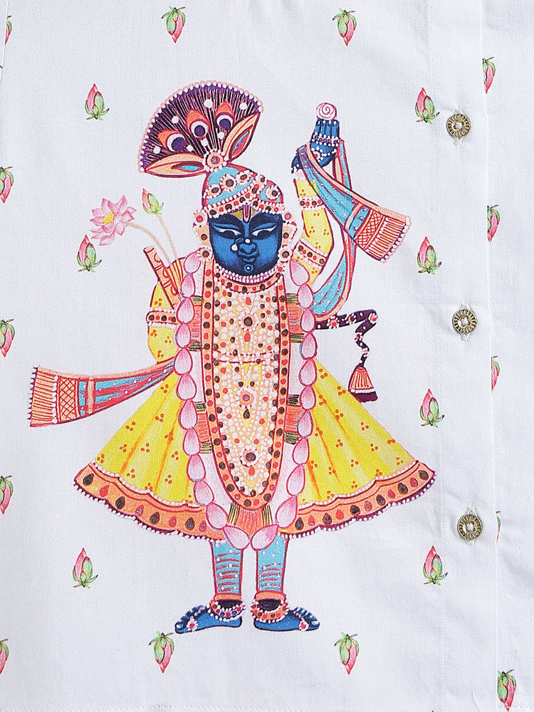 Shreenath Ji Dhoti Kurta Set