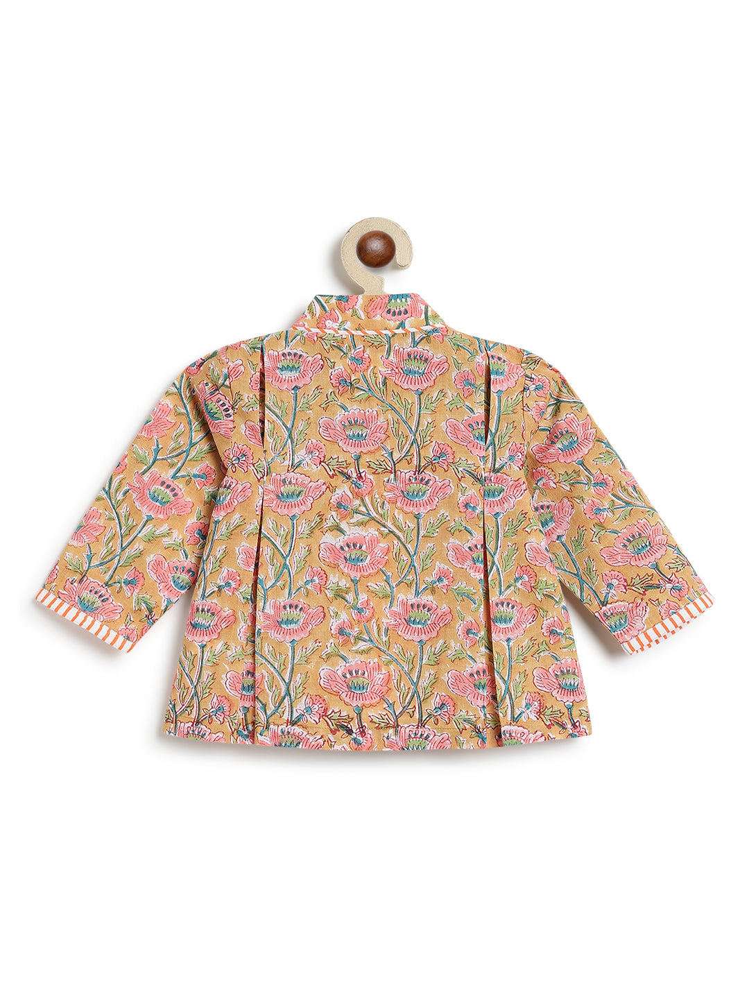 Flowers in bloom Flexi Kimono Set - Yellow