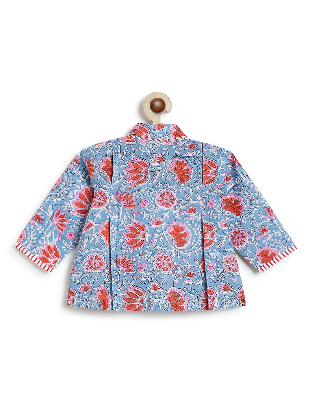 Flowers in bloom Flexi Kimono Set - Blue