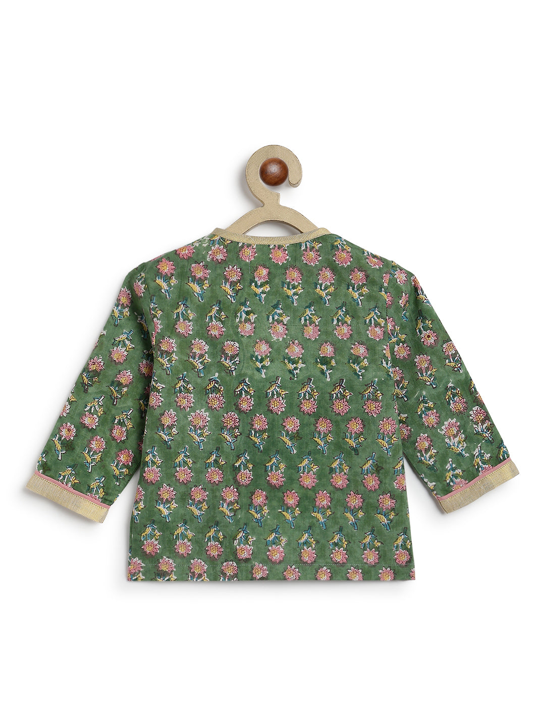 Heritage Bloom Dhoti Kurta Set