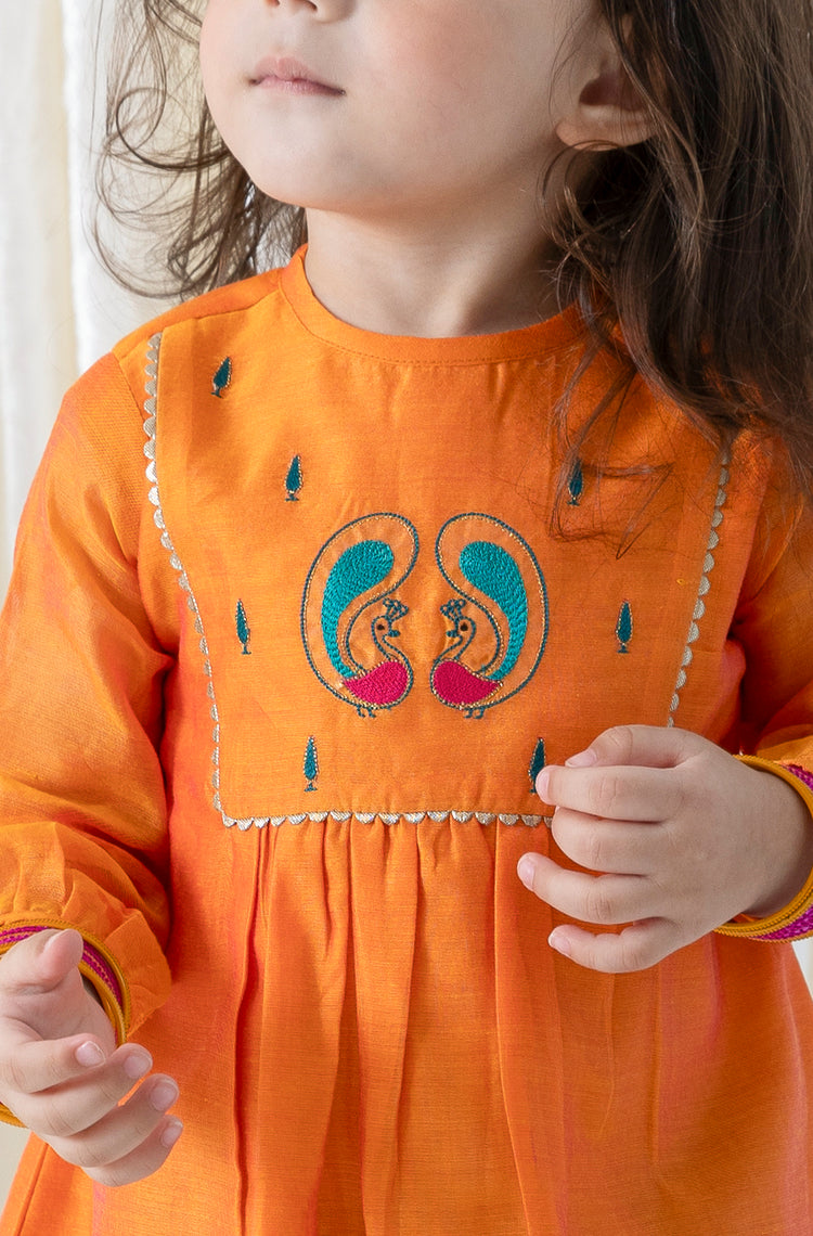 Peacock Bloom Suit Set