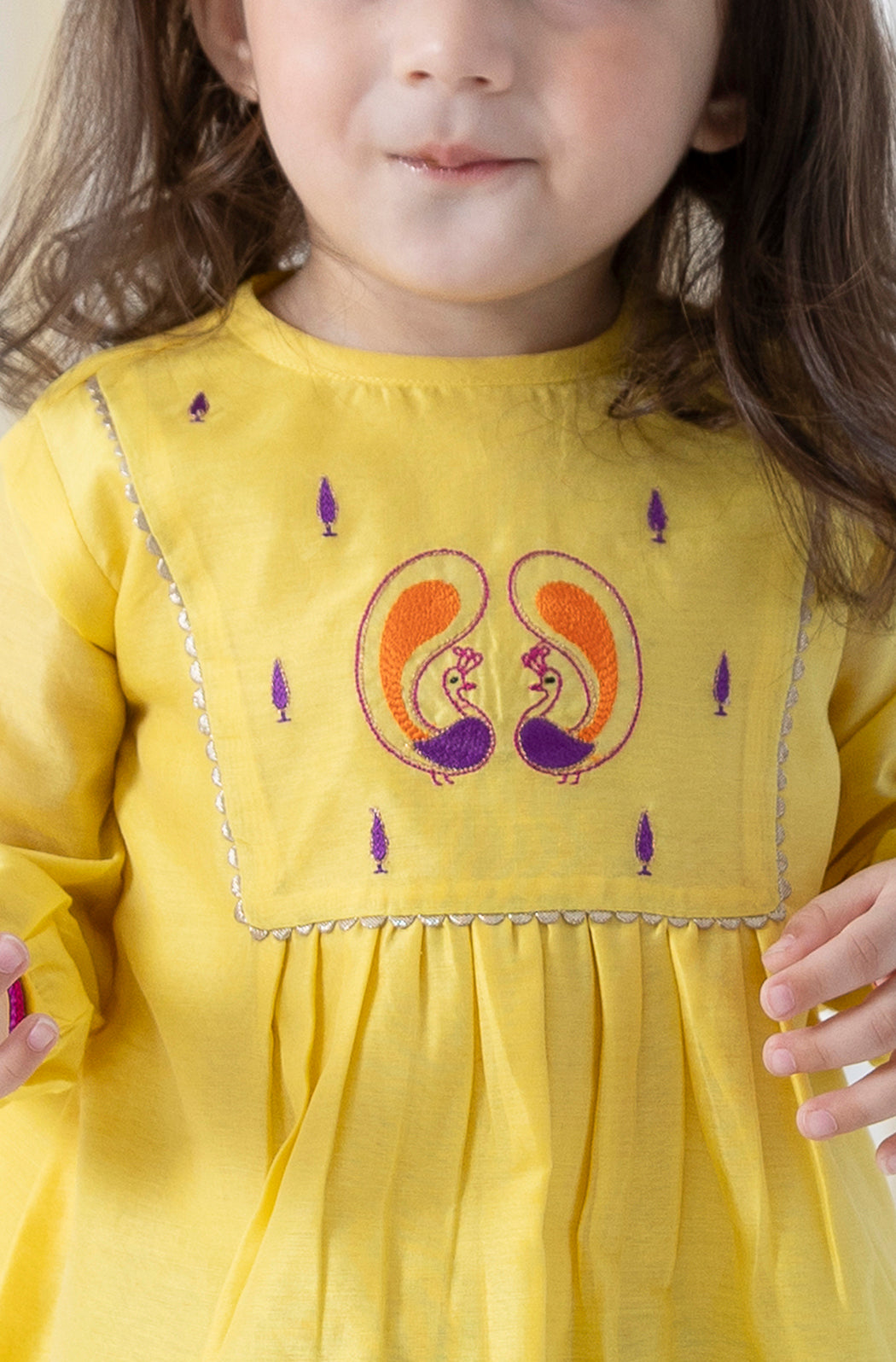 Peacock Bloom Suit Set