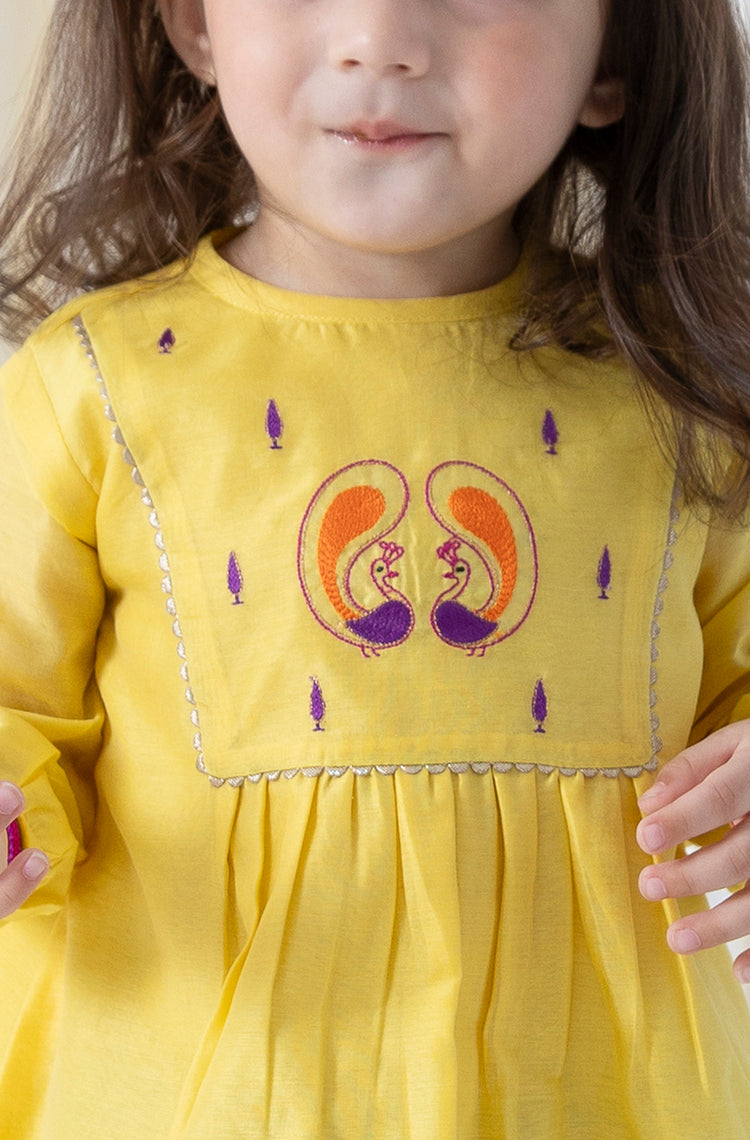 Peacock Bloom Suit Set