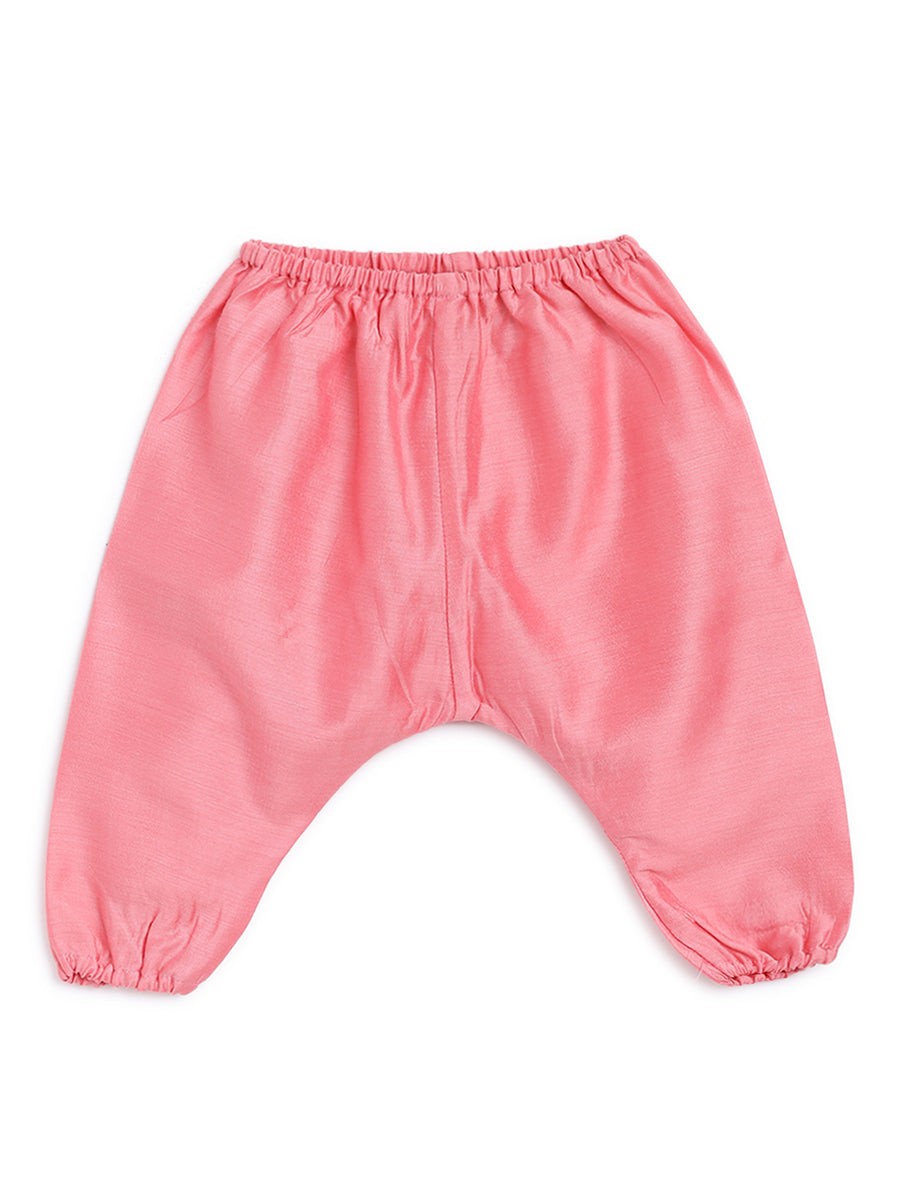 Baby Girl Angrakha Set Pink Mini Buta