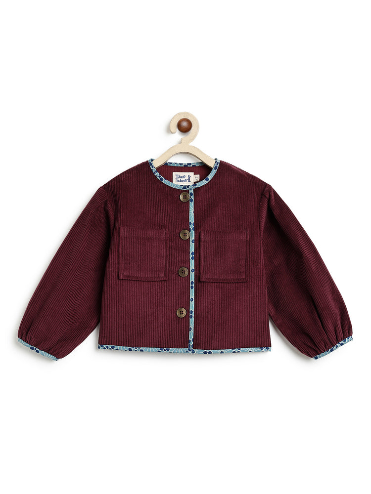 Phoebe Jacket - Maroon