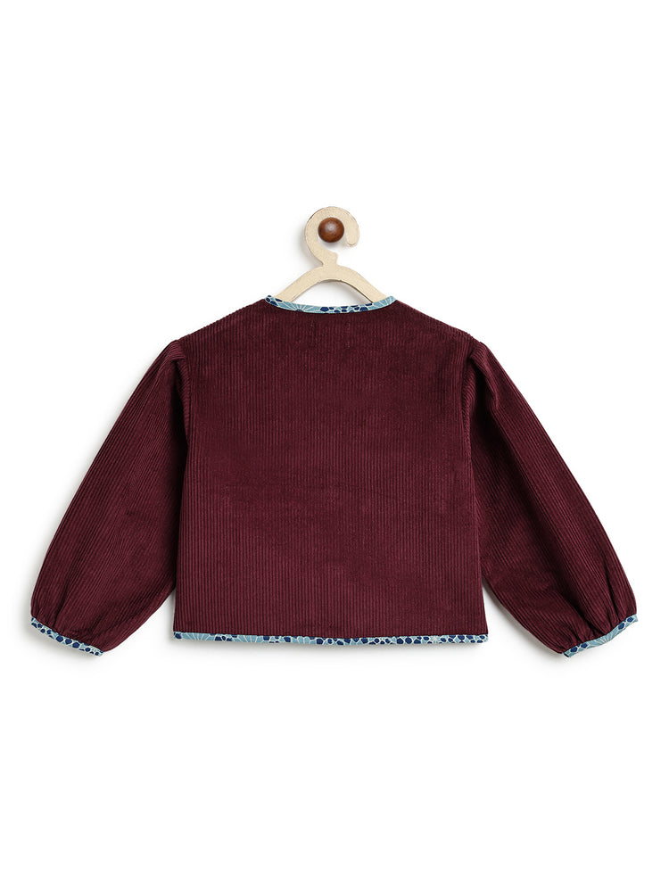 Phoebe Jacket - Maroon