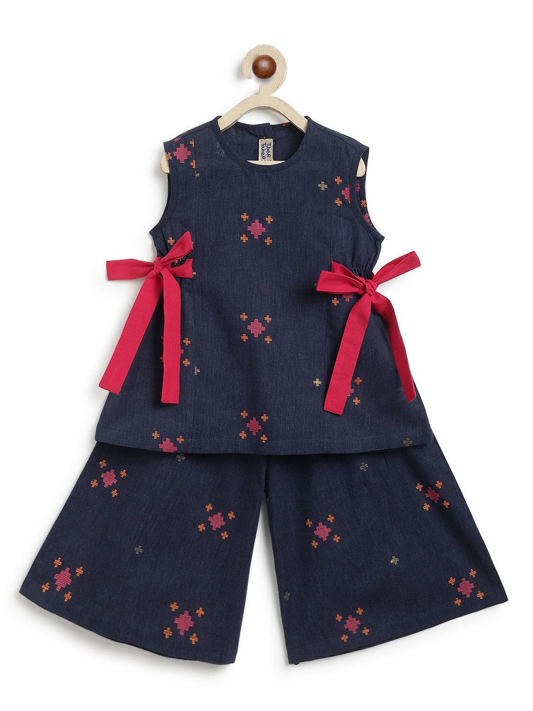 Indie Pop Top Set- Navy