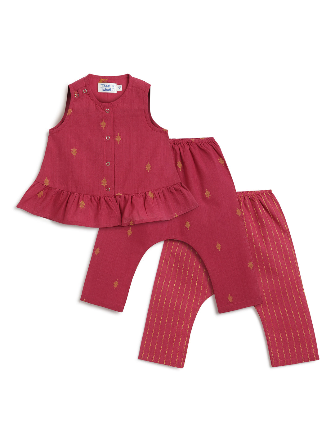 Pretty in Pink Jhabla Set